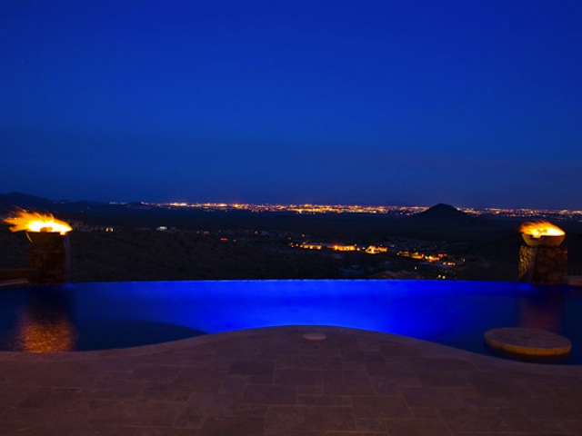 Infinity-Edge Pool Overlooking the City