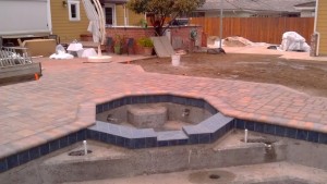 Swimming Pool Construction Tile and Coping
